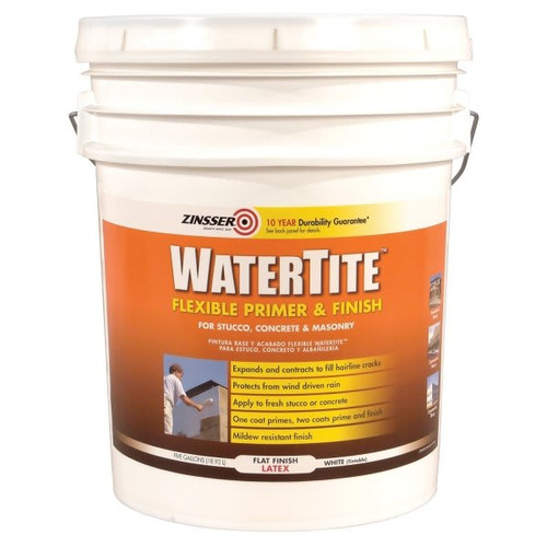 Zinsser Watertite 5 Gal Flexible Primer And Finish Paint