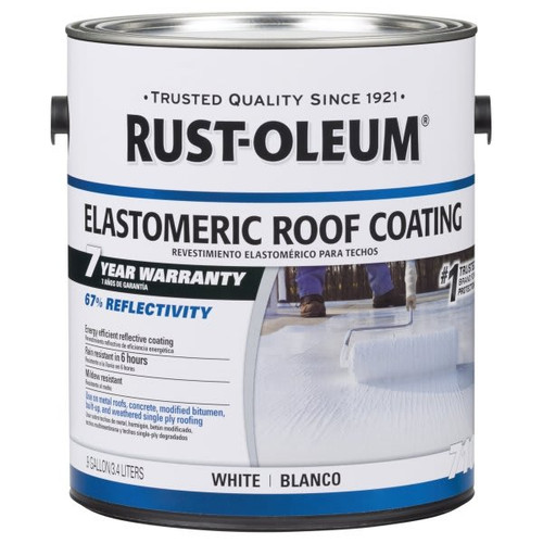Rust-Oleum 115.2 Oz 7-Year Elastomeric Roof Coating Package Of 2