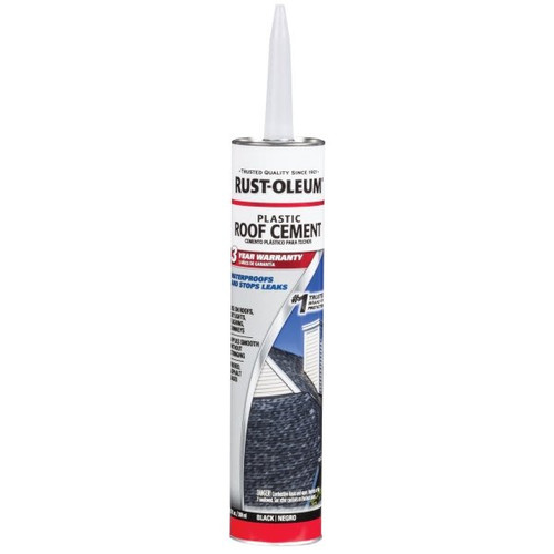 Rust-Oleum 10.1 Oz Plastic Roof Cement Package Of 12