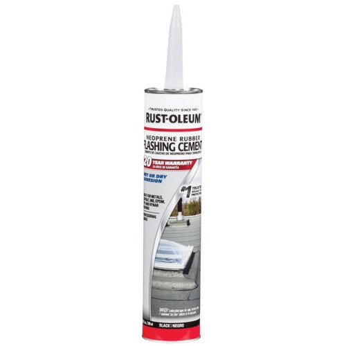 Rust-Oleum 10.1 Oz Neoprene Rubber Flashing Cement Package Of 12