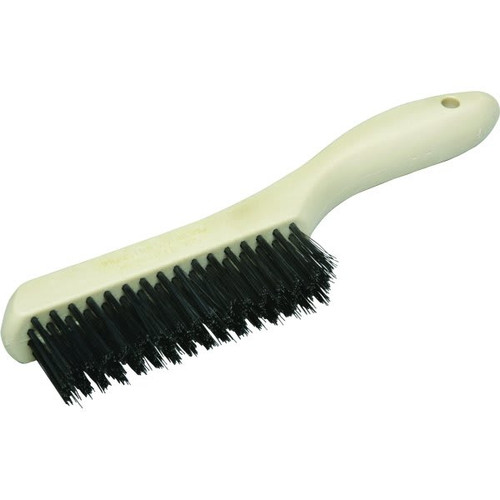 Carbon Steel Wire Scratch Brush, 10-1/2 X 1 X 5/8"