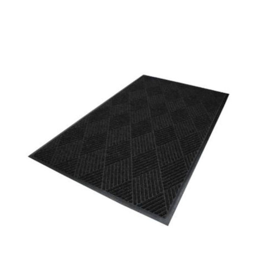 M+a Matting Hog Heaven Fashion Max Mat Coal Black 3'X5' 4422335100
