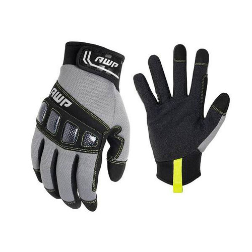 Awp Heavy-Duty Carbon Knuckle Impact Protection Work Gloves - X-Large 43958-23