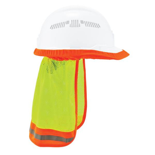 Ergodyne 8005 Lime Hi-Vis Hard Hat Neck Shade Case Of 6 29053