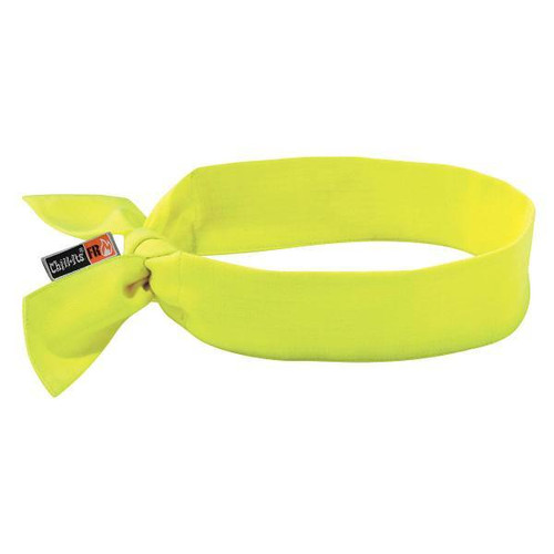 Ergodyne 6700fr Lime Fr Cooling Bandana Headband Tie Case Of 6 12601