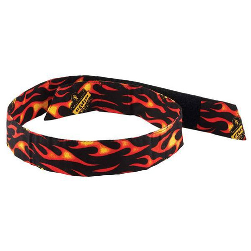 Ergodyne 6705 Flames Cooling Bandana Headband Polymers Hl Case Of 24 12311
