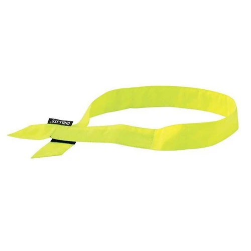 Ergodyne 6705 Lime Cooling Bandana Headband Polymers Hl Case Of 24 12321