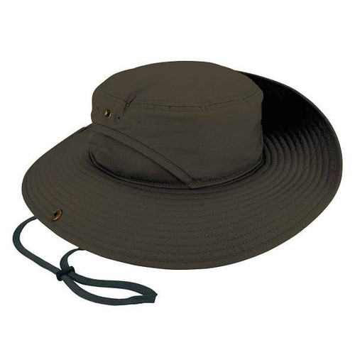 Ergodyne 8936 L/XL Olive Lightweight Ranger Hat 12603
