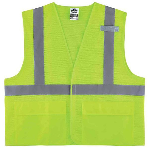 Ergodyne 8220hl S/M Lime Class 2 Standard Mesh Vest - Hl 21143