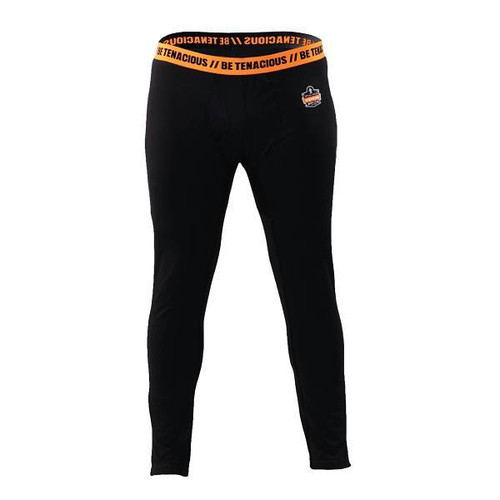 Ergodyne 6480 3xl Black Midweight Base Layer Pants 240g 40807