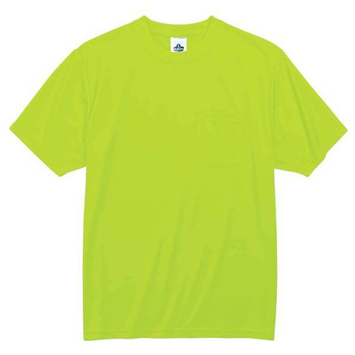 Ergodyne 8089 5xl Lime Non-Certified Hi-Vis T-Shirt 21559