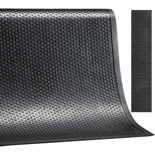 M+a Matting Safetyscrape Floor Mat, Black, 6' X 4'