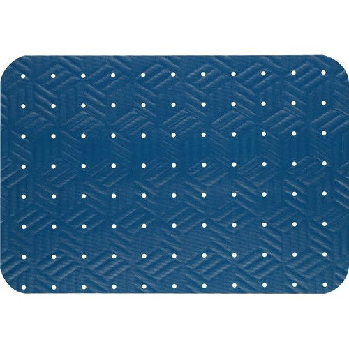 M+a Matting Wet Step 3 X 20 Ft. Drainage Mat (Blue)