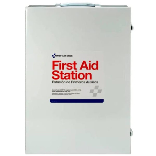 First Aid Only The 4-Shelf OSHA First Aid Station