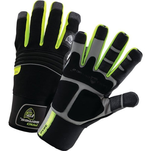 Pip Waterproof Hi-Dex Winter Work Gloves (Black/Yellow) (Medium)