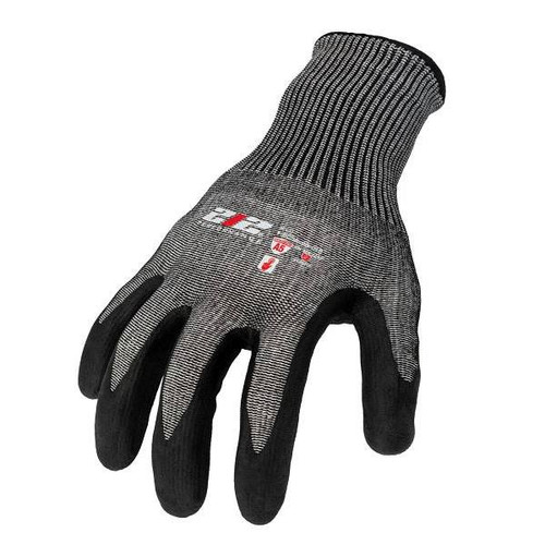 212 Performance XL Nitrile Fd ANSI A5 Cut Resistnt Ts Comp Blk/Gry Package Of 12
