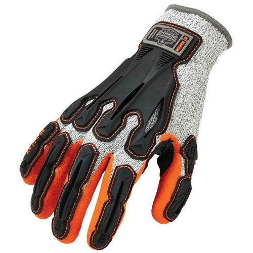 Ergodyne 922cr Cut Resistant Nitrile-Dipped Dir Gloves, Gray, Xl