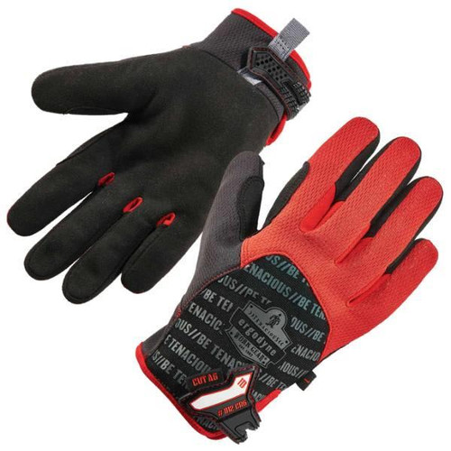Ergodyne Proflex 812cr6 Utility + Cut Resistance Gloves, Black, 2-Extra Largearge