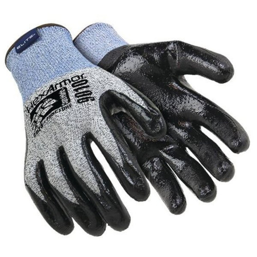 Hexarmor Glove Puncture Cut Level 5 9 Large Poly Fiber Glass Fiber Blend