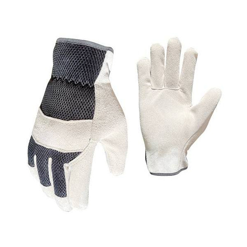 Awp Suede Leather Palm With Mesh Back Work Gloves - X-Large
