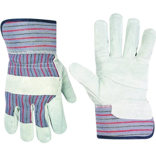 Custom Leathercraft Large Economy Safety Cuff General Purpose Gloves