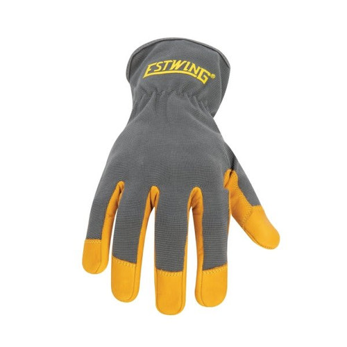 Estwing Leather Palm Work Glove With Elastic Sewn Extended Cuff Large