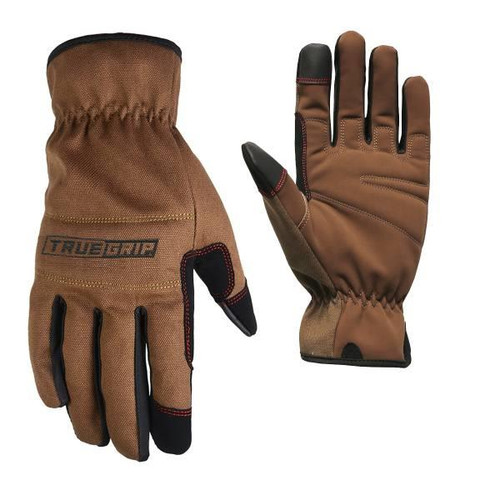 True Grip Duck Canvas Premium Utility Gloves, X-Large