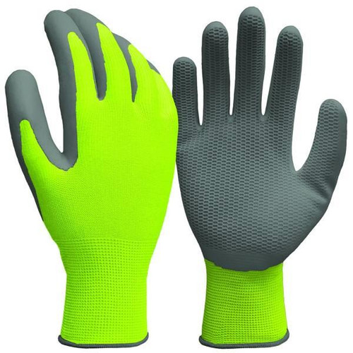 True Grip Honeycomb Grip High Dexterity Gloves, Large, Package Of 3