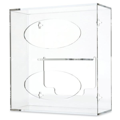 Omnimed Deluxe Acrylic Double Glove Box Holder