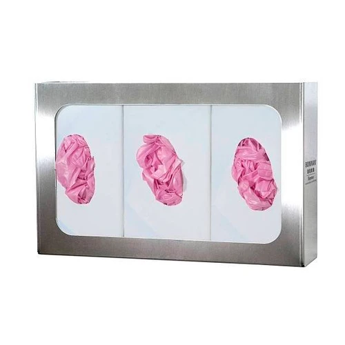 Bowman Dispensers Glove Box Dispenser - Triple Stainless Steel
