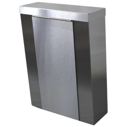 Omnimed Vapor Shield For Glove Box # 305301, Piano Hinge, Stainless Steel