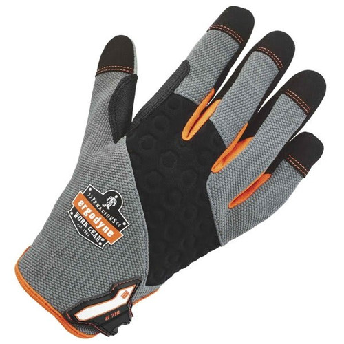 Ergodyne 710 Heavy-Duty Utility Gloves, Gray, L