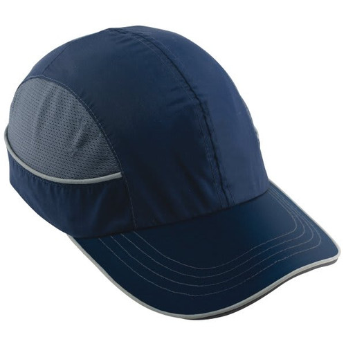 Ergodyne Bump Cap With Long Brim, Navy Blue