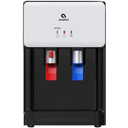 Avalon Countertop Self Cleaning Bottleless Water Cooler Water Dispenser, White