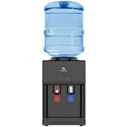 Avalon Premium Hot/Cold Top Loading Countertop Water Cooler Dispenser, Black