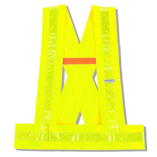 Ergodyne Glowear 8140ba Type O Class 1 Breakaway Sash, Lime, Xl/2xl