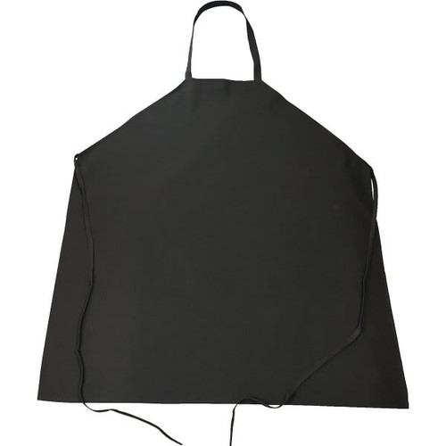 Apron, Spun Polyester, 30x33, Black Case Of 48