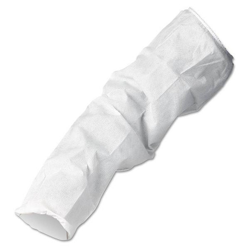 Kleenguard A10 Breathable Sleeve Protectors, 18", White, Carton Of 200