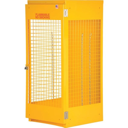 Vestil Vertical 5 To 10 Cylinder Storage Cabinet