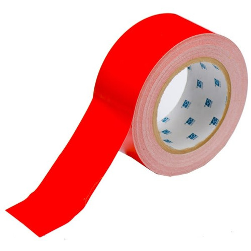 Brady Toughstripe Floor Marking Tape 2 In W Red Roll Of 100 Feet