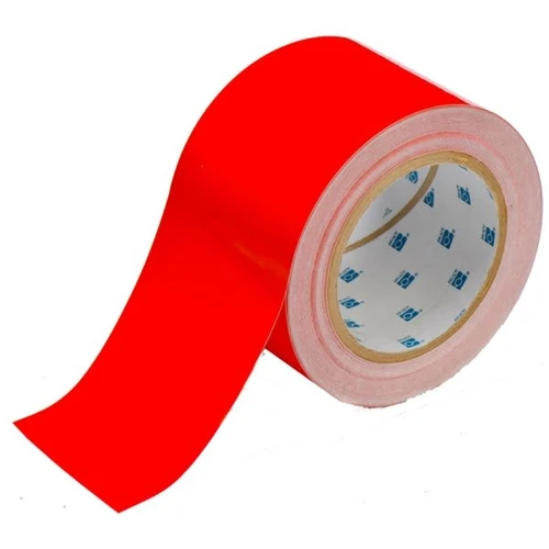 Brady Toughstripe Floor Marking Tape 3 In W Red Roll Of 100 Feet