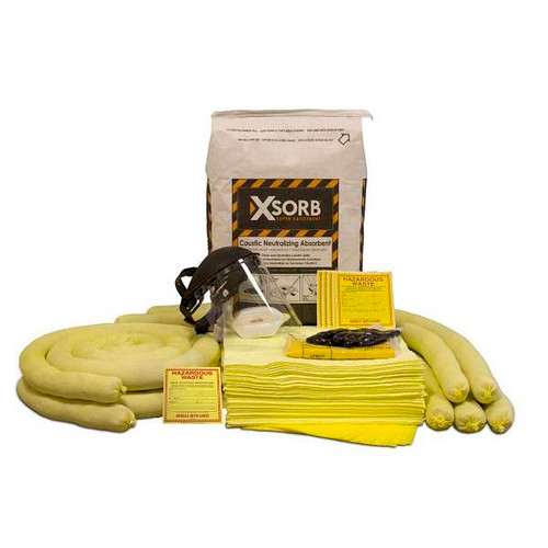 Xsorb Caustic Neutralizer 30 Gallon Spill Kit