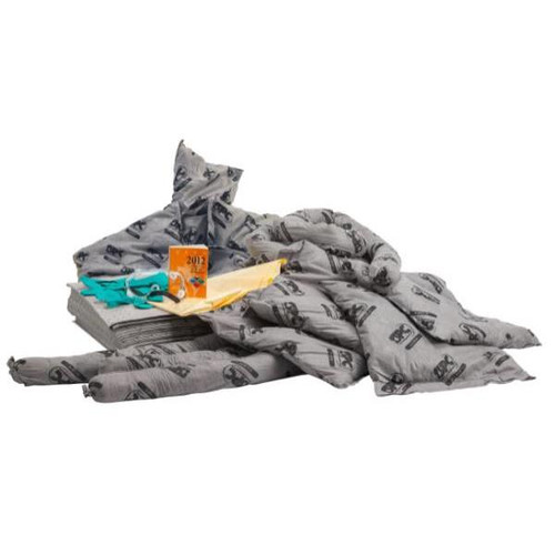 Brady Allwik 55-Gallon Lon Drum Spill Control Kit Refill Universal Application