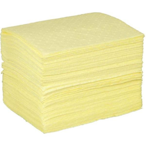Brady Basic Chemical Absorbent Pads - Heavy Weight Package Of 100