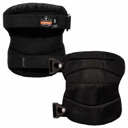 Ergodyne Proflex 230 Wide Soft Cap Knee Pads, Black