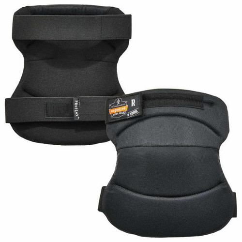 Ergodyne Proflex 230hl Wide Soft Cap Knee Pads, Black
