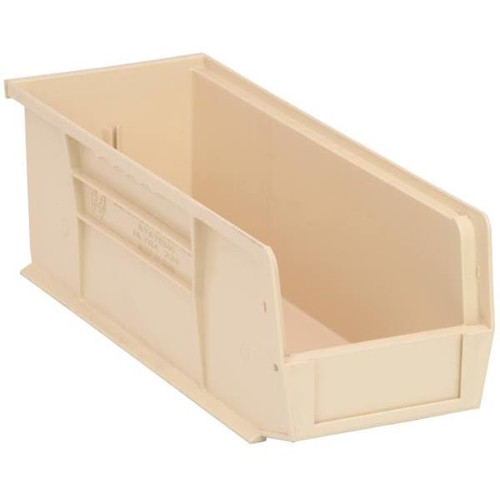 Quantum Storage Systems Ivory 14-3/4 X 5-1/2 X 5 In Stack And Hang Bin Package Of 12