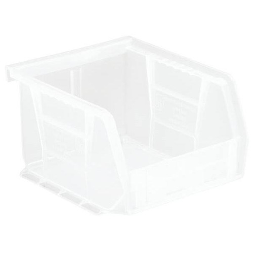 Quantum Storage Systems Clear 5-3/8 X 4-1/8 X 3 In Stack And Hang Bin Package Of 24