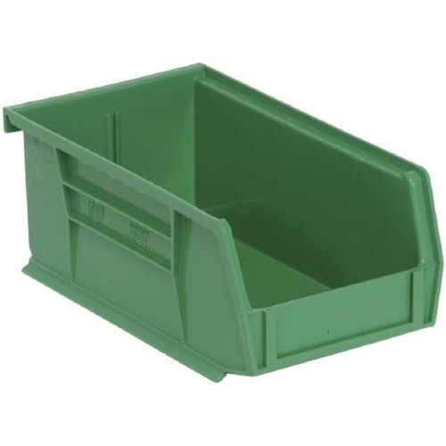 Quantum Storage Systems Green 7-3/8 X 4-1/8 X 3 In Stack And Hang Bin Package Of 24