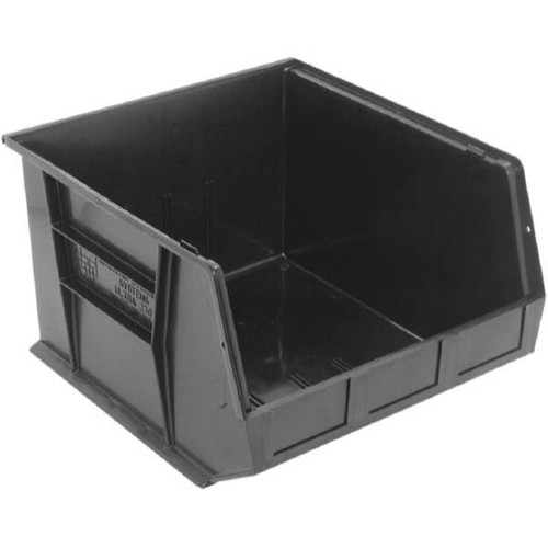 Quantum Storage Systems Black 18 X 16-1/2 X 11 In Ultra Stack And Hang Bin Package Of 3